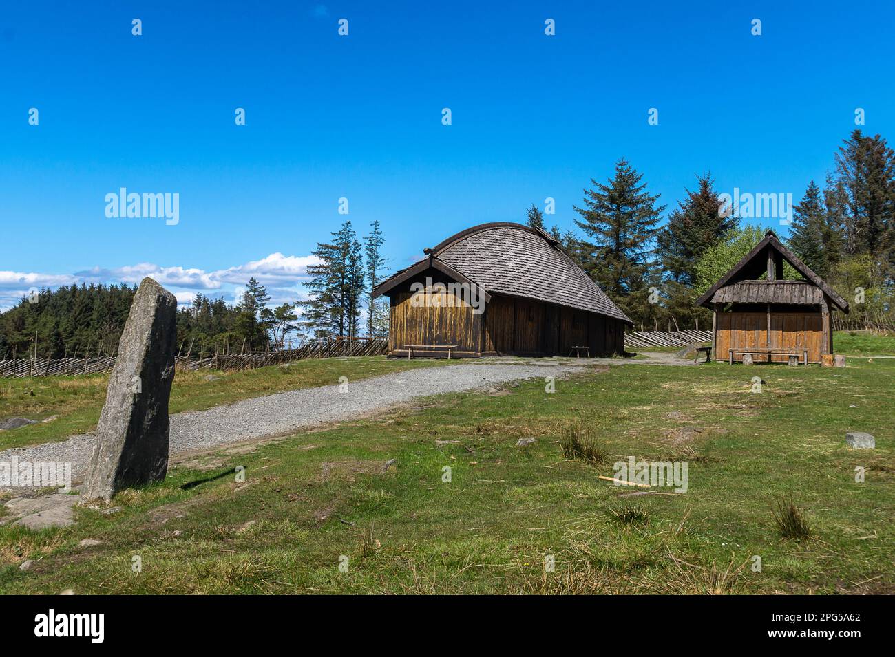 The Viking village, Karmoy, Haugesund, Noway Stock Photo - Alamy