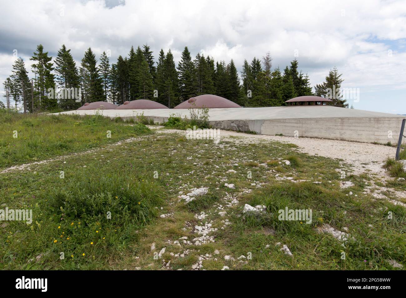 Trench warfare in italy hi-res stock photography and images - Alamy