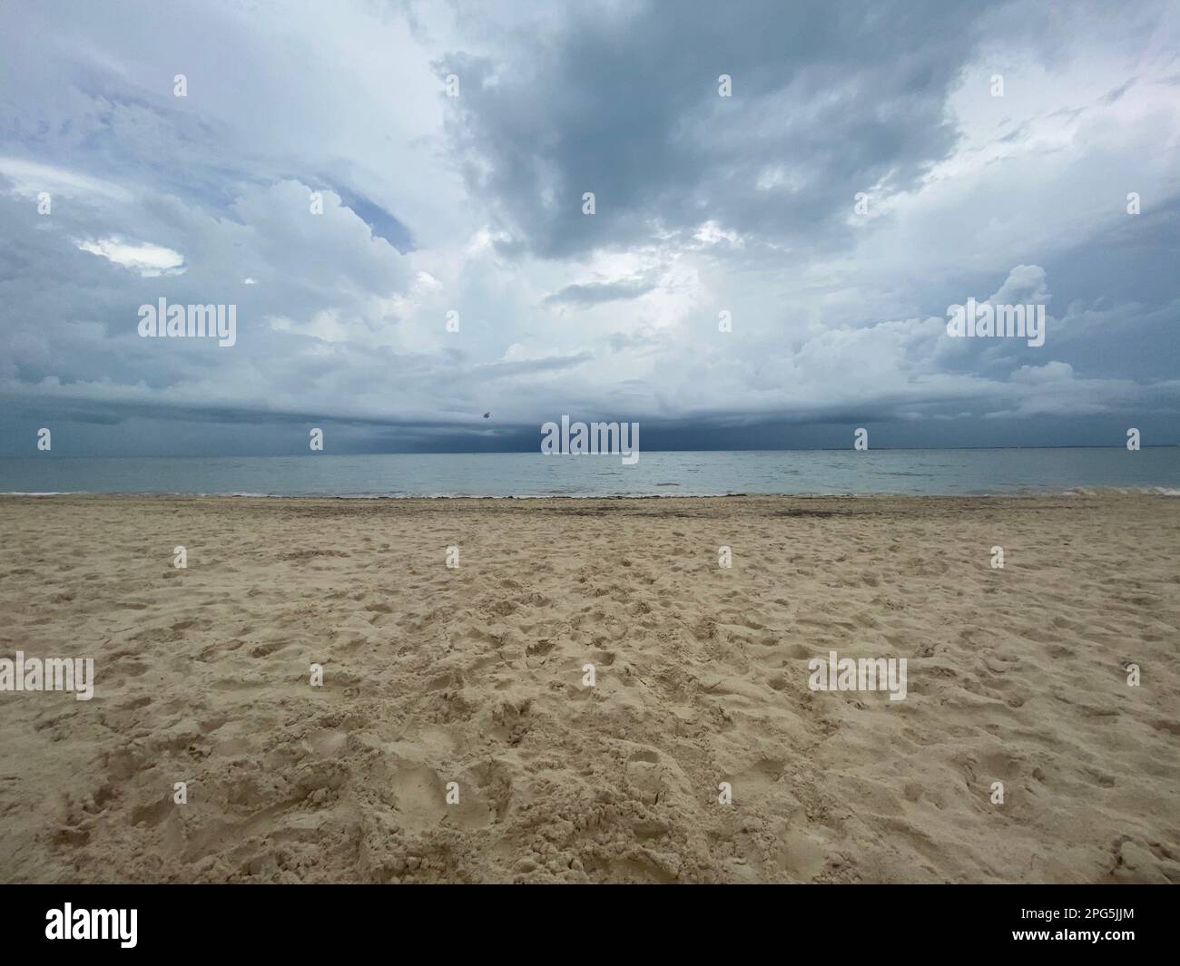 Sunny day at the beach Stock Photo - Alamy