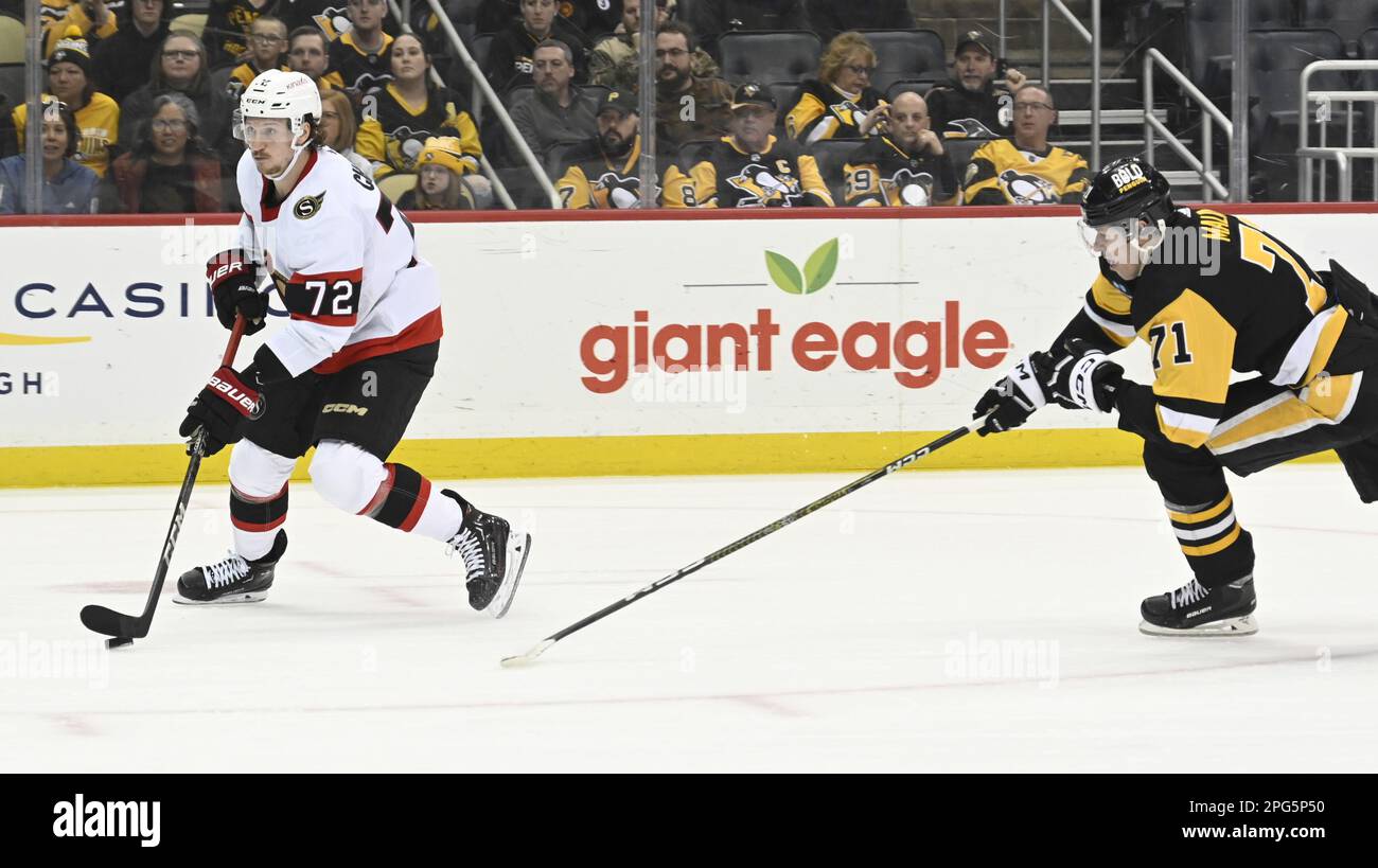 Pittsburgh Penguins Evgeni Malkin skates in his first NHL game against the  New Jersey Devils at Mellon Arena in Pittsburgh, Pennsylvania on October  18, 2006. (UPI Photo/Stephen Gross Stock Photo - Alamy