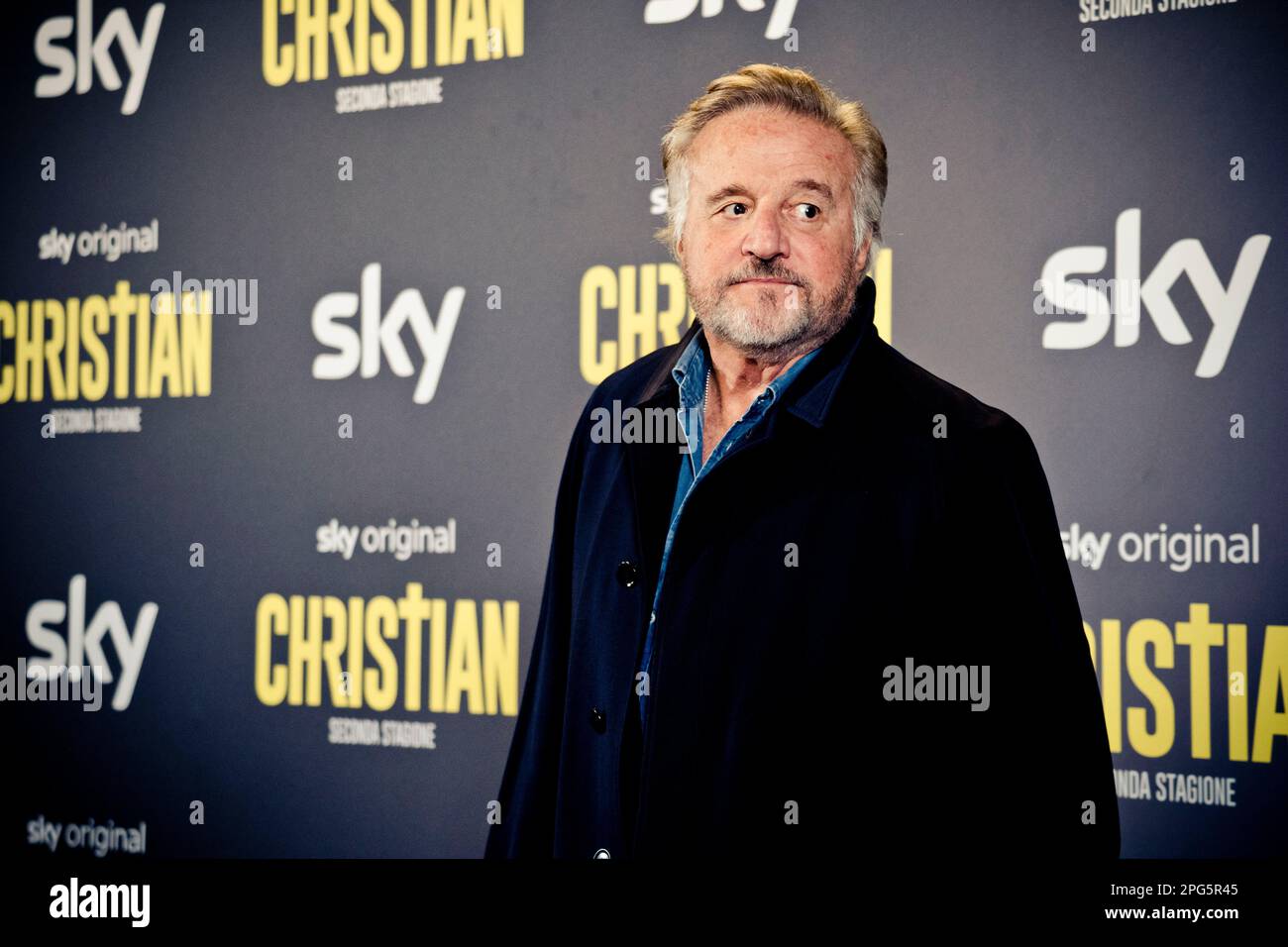 Rome, Italy, 20th March 2023, Christian De Sica attends the premiere of 'Christian - seconda stagione' at Cinema Barberini (Photo credits: Giovanna On Stock Photo