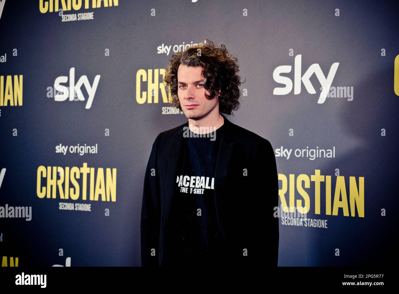Rome, Italy, 20th March 2023, Stefano Lodovichi attends the premiere of 'Christian - seconda stagione' at Cinema Barberini (Photo credits: Giovanna On Stock Photo
