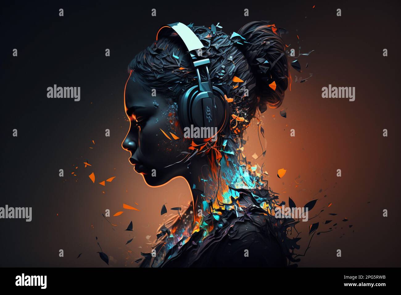 The concept of an eternal theme about the eternity of music. Musical