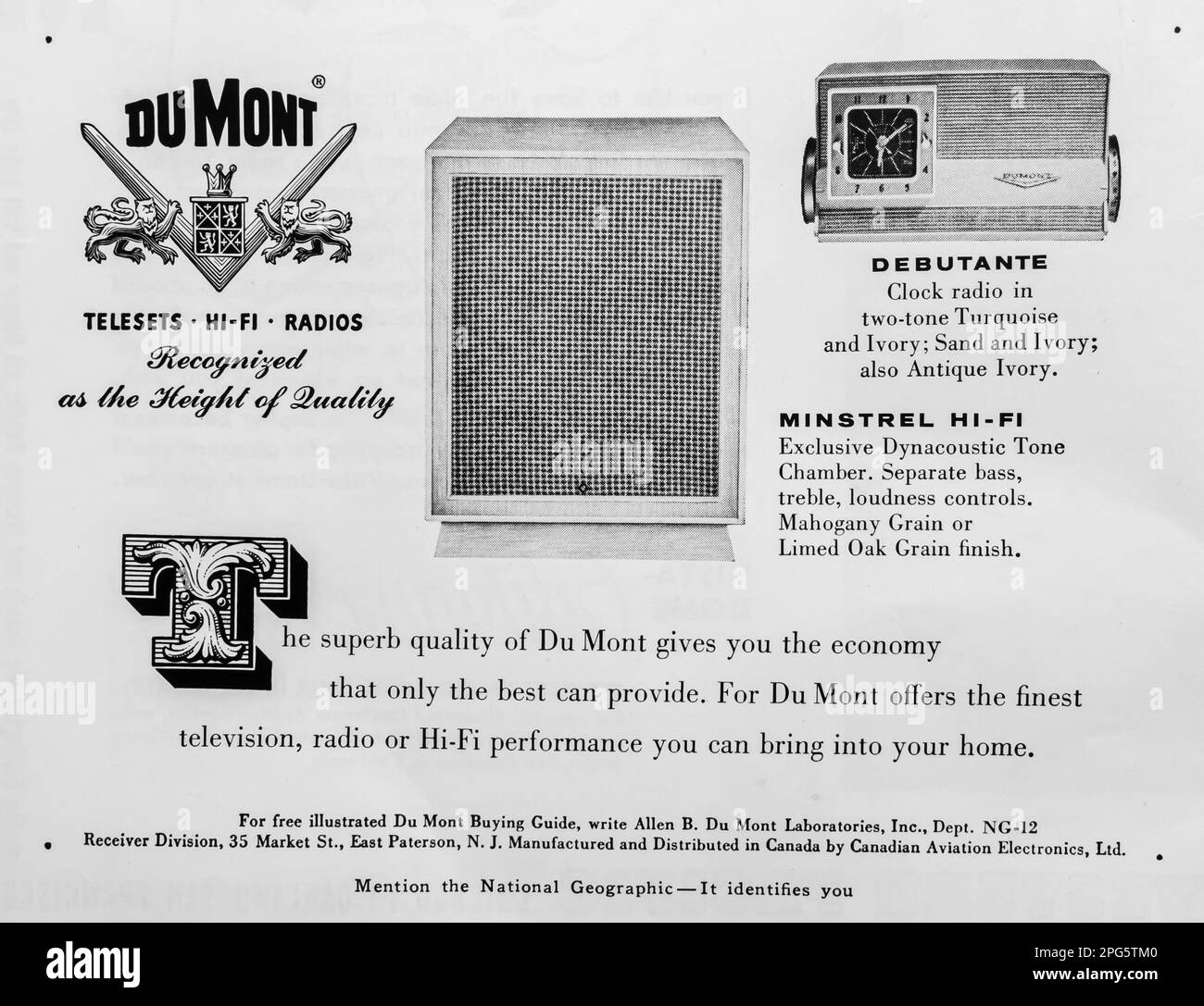 1950s clock Black and White Stock Photos & Images Alamy