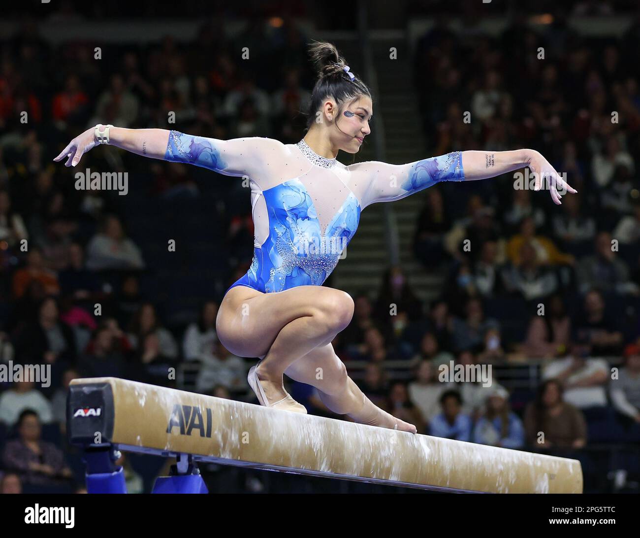 March 18, 2023 Florida's Kayla Dicello competes on the balance beam