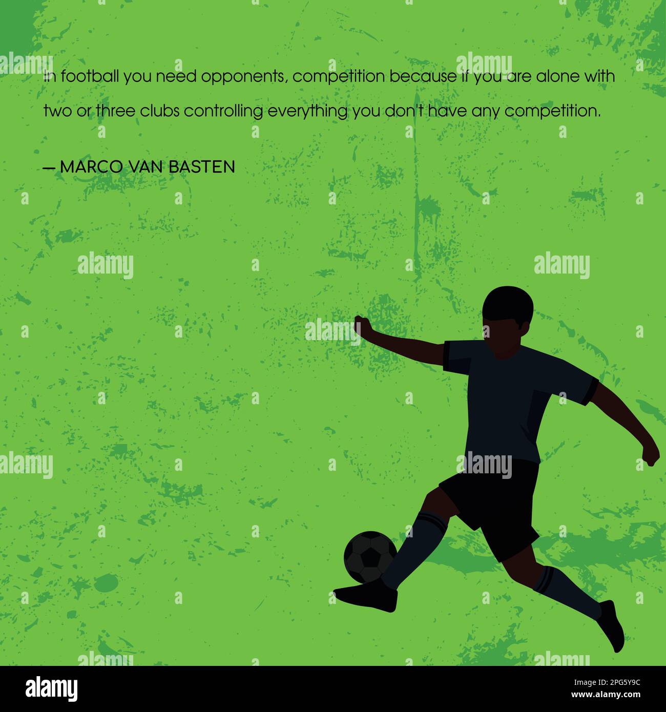 Marco Van Basten Poster von Des Store