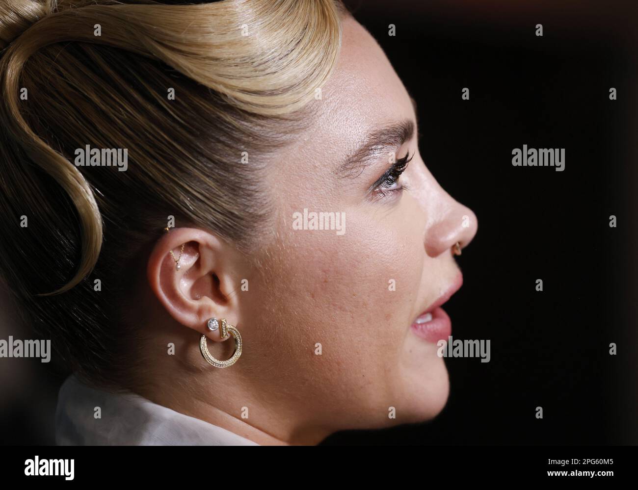 New York, United States. 20th Mar, 2023. Florence Pugh arrives on the