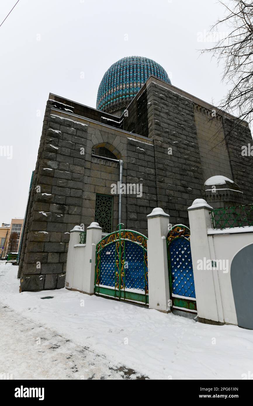 Saint Petersburg Mosque. When it was opened in 1913, it was largest