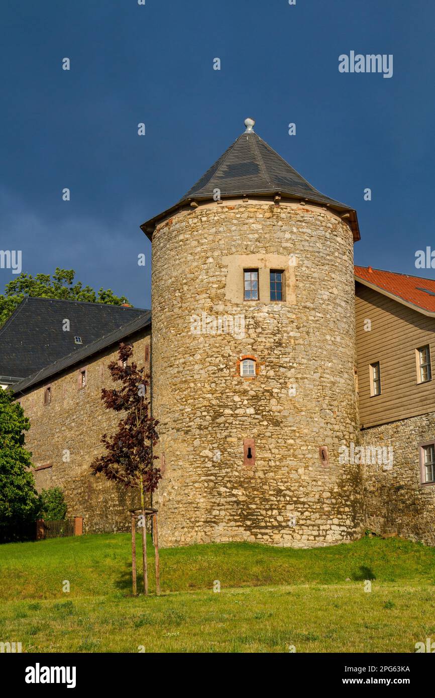 Harzgerode Harzgerode Harz Castle Stock Photo - Alamy