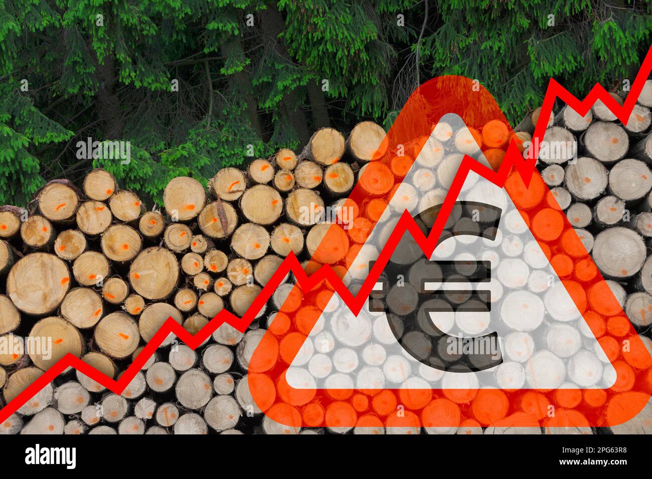 Wood price, price increase, price, wood, increase, euro, rises, profit
