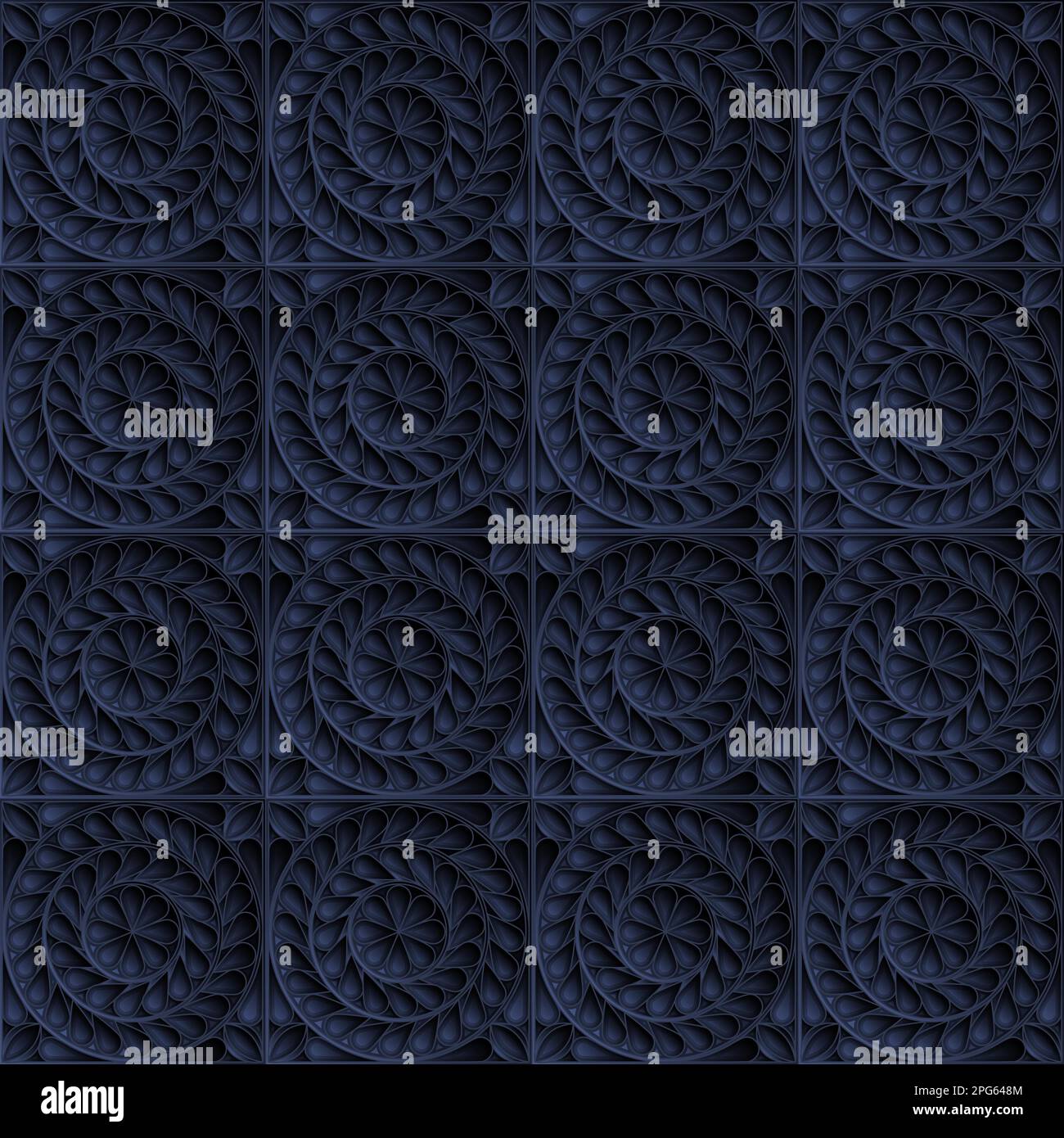 Islamic ornament seamless pattern, vector illustration Stock Photo - Alamy