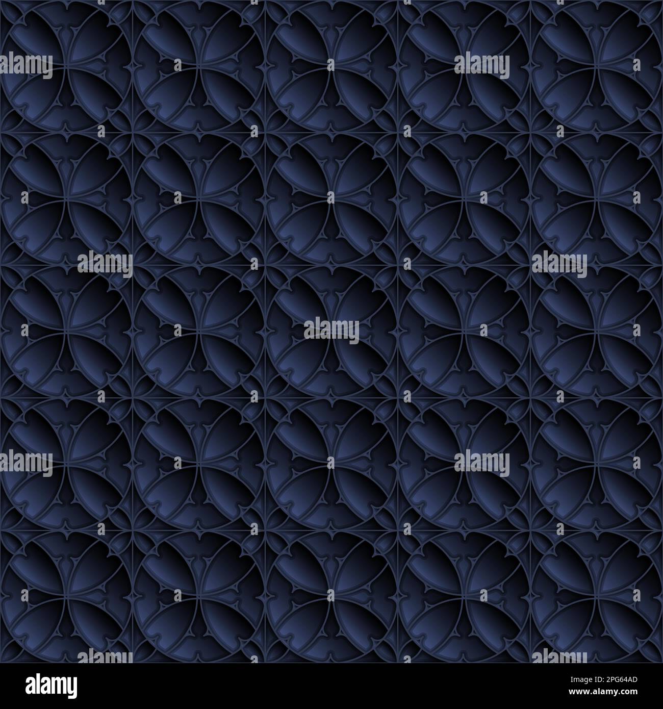 Islamic ornament seamless pattern, vector illustration Stock Photo - Alamy