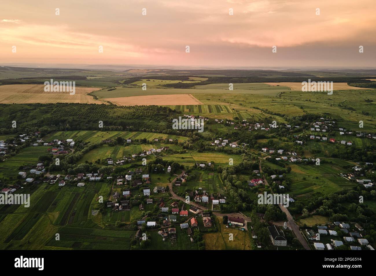 Rural cluster development hi-res stock photography and images - Alamy