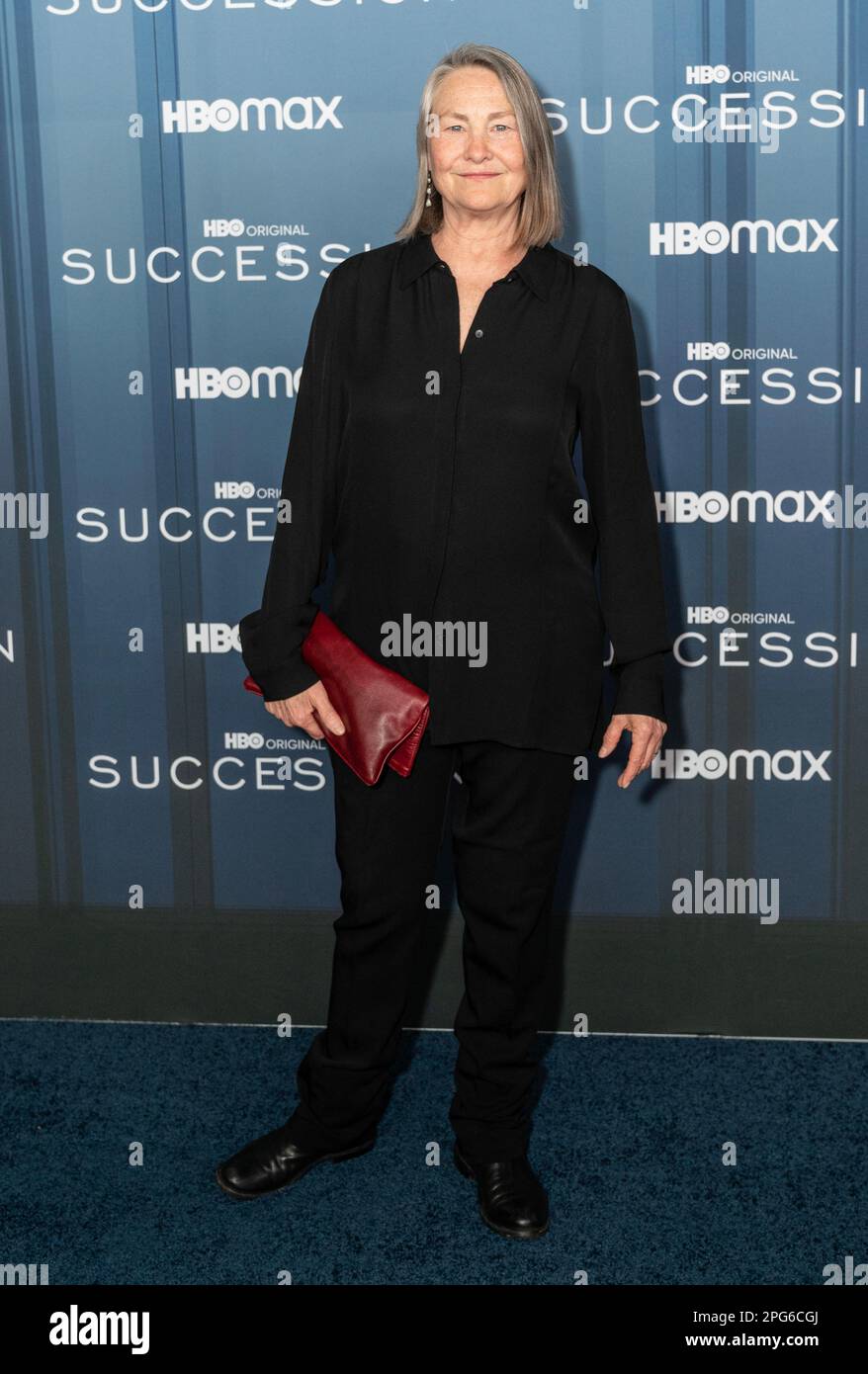 Cherry Jones attends HBO's "Succession" Season 4 Premiere at Jazz at