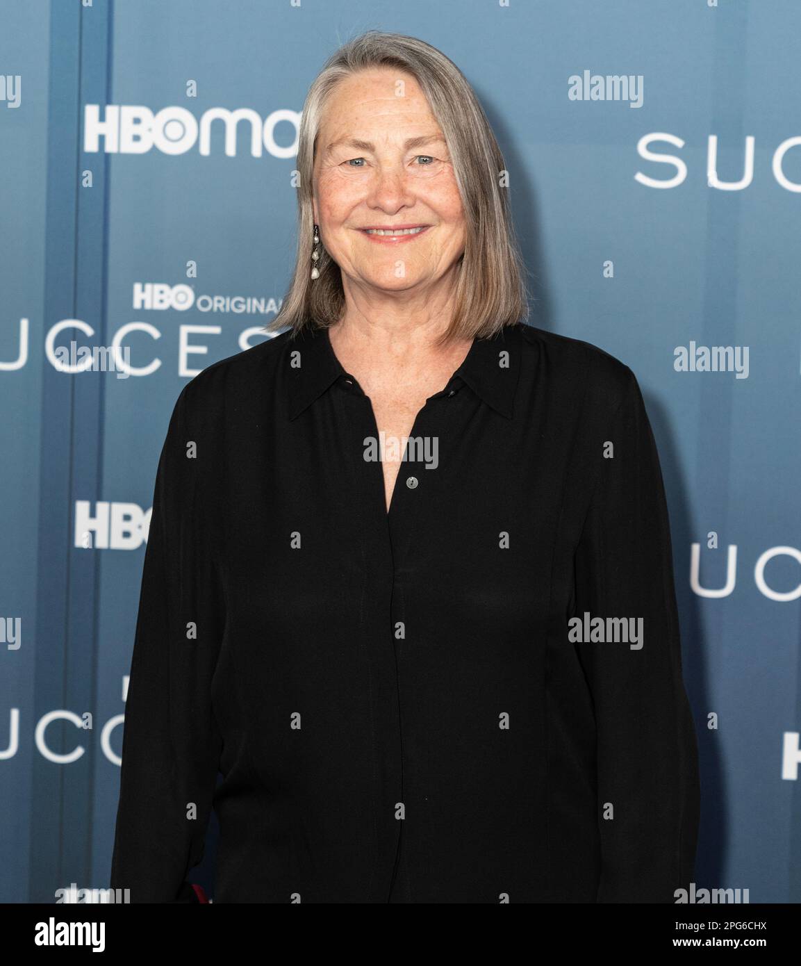 Cherry Jones attends HBO's "Succession" Season 4 Premiere at Jazz at