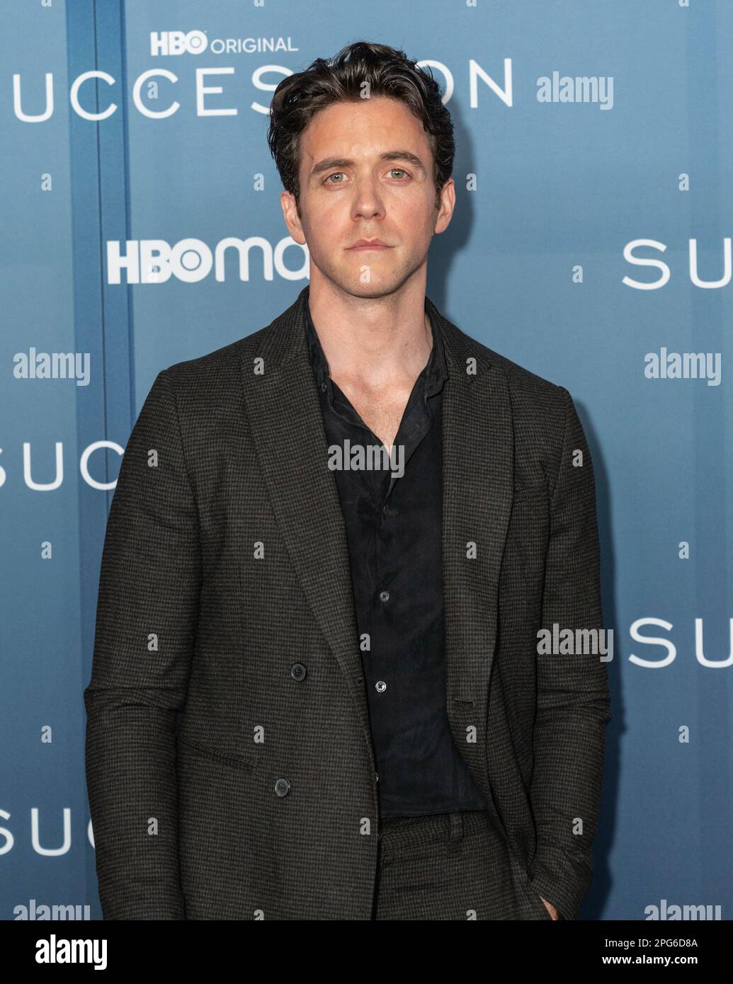 Ashley zukerman succession hires stock photography and images Alamy