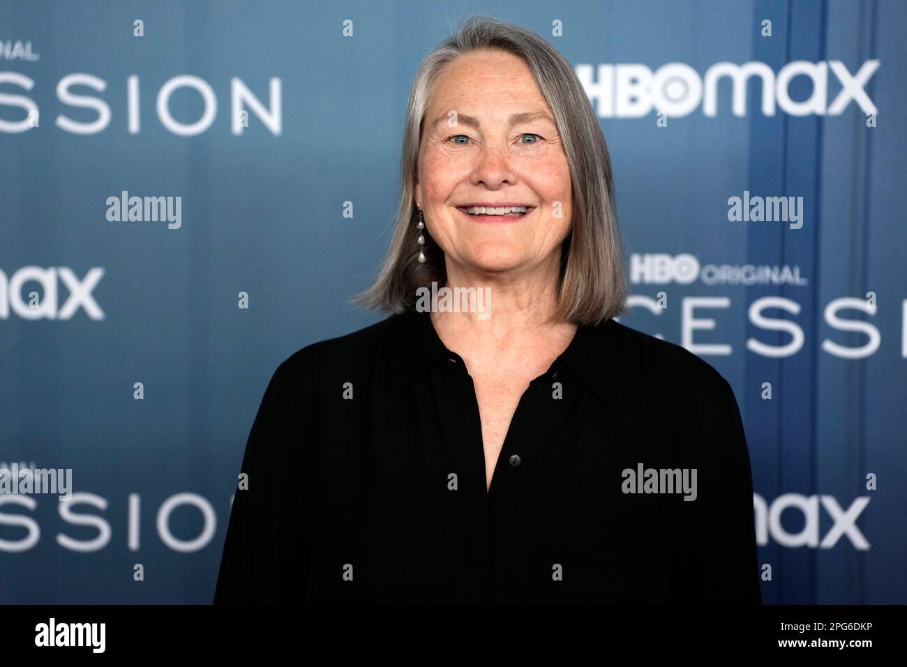 Cherry Jones attends the premiere of HBO's "Succession" season four at
