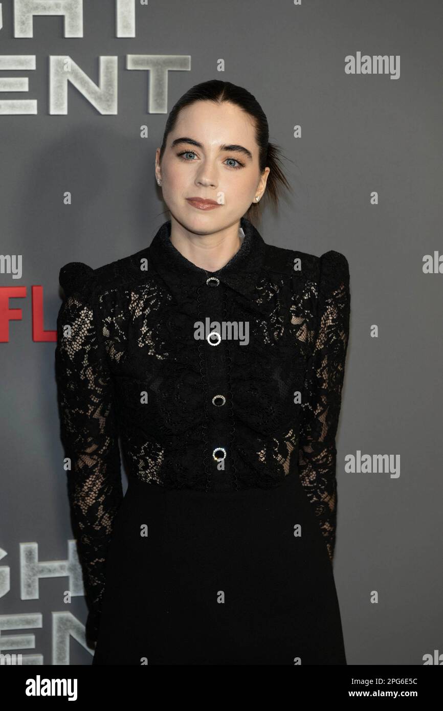 Actress Sarah Desjardins attends Los Angeles special screening of