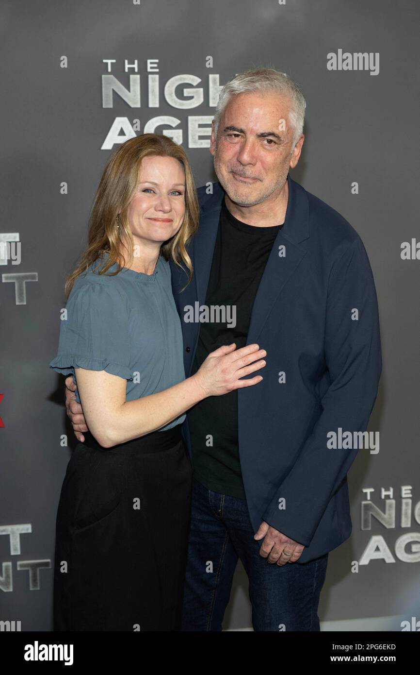 Actor Adam Arkin with wife attends Los Angeles special screening of
