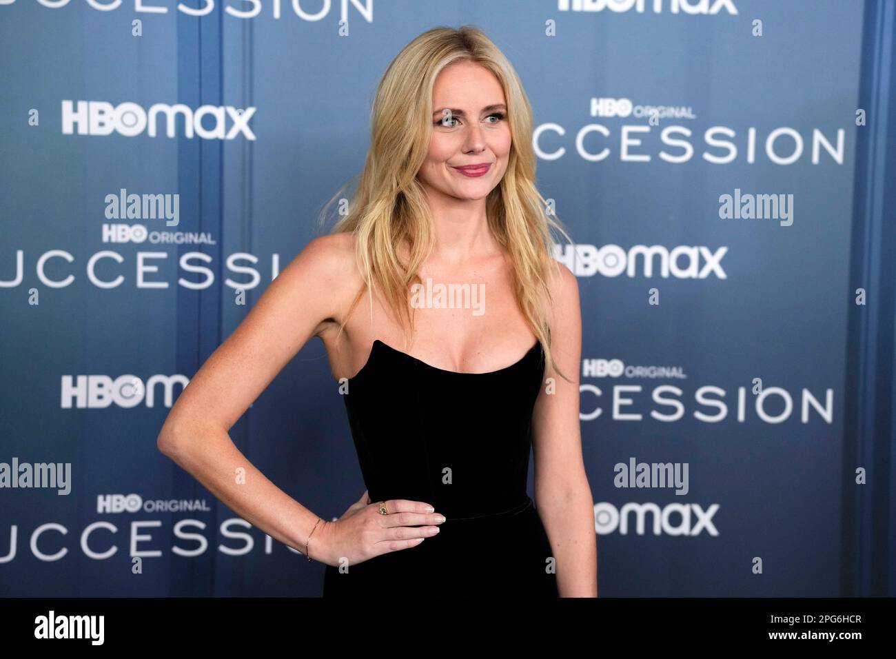 Justine Lupe attends the premiere of HBO's