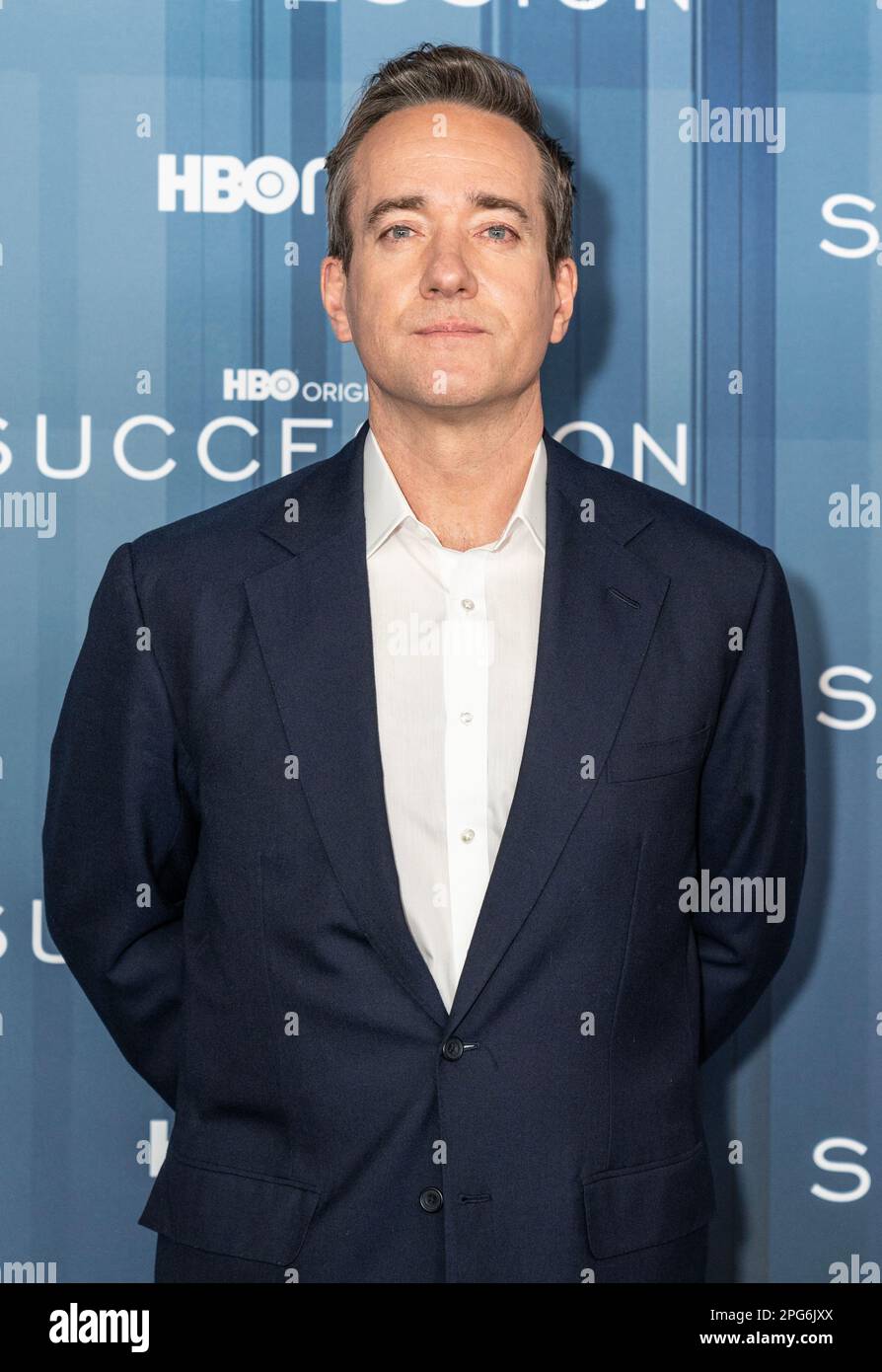 Matthew macfadyen attends hbo s succession season 4 premiere at jazz