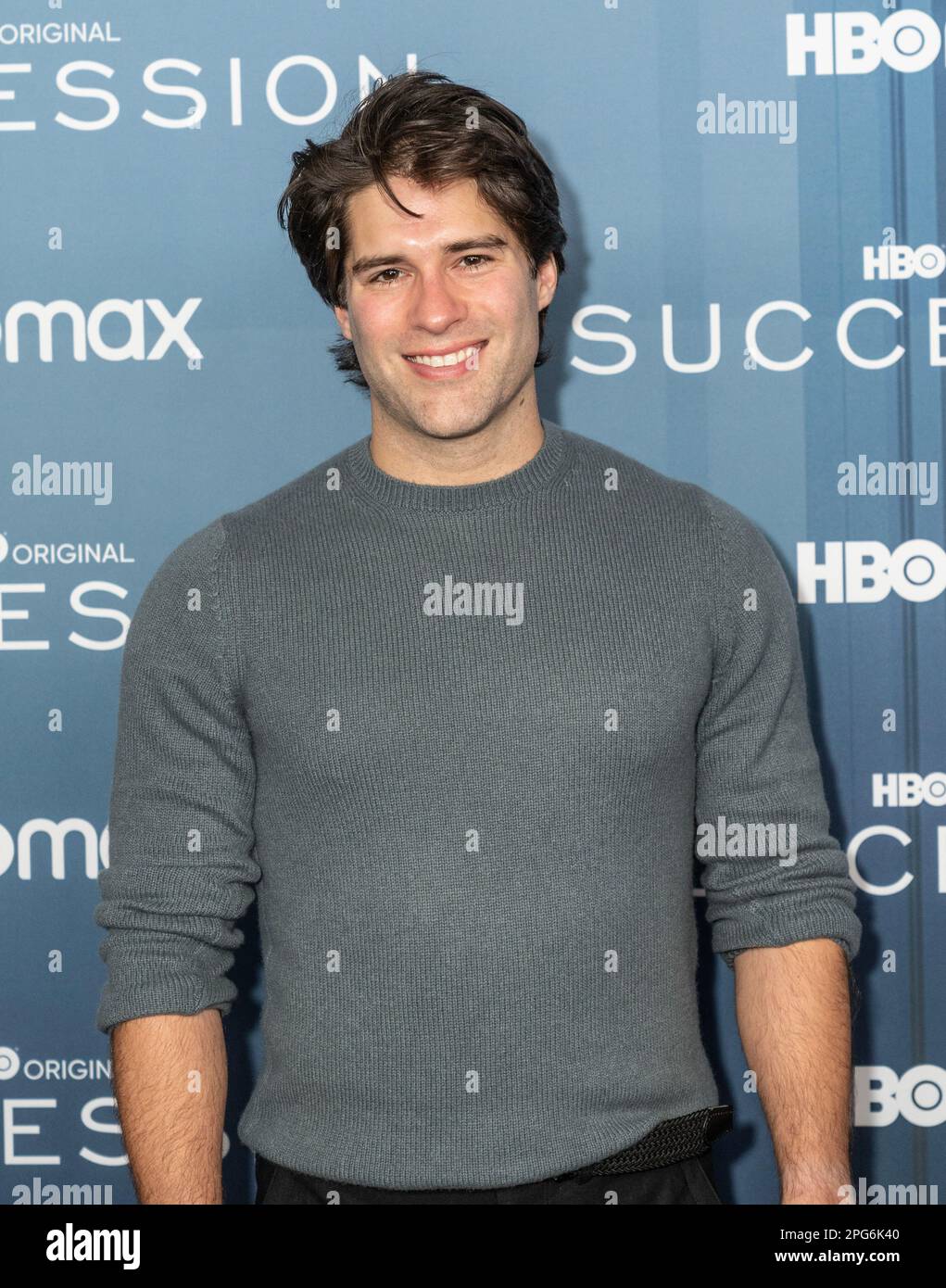 Asher Grodman attends HBO's "Succession" Season 4 Premiere at Jazz at