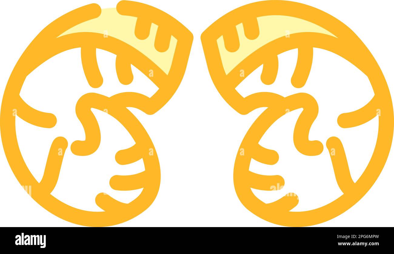 sheep horn animal color icon vector illustration Stock Vector Image