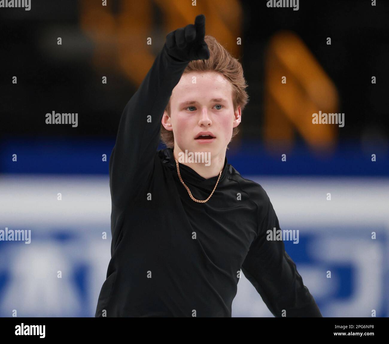 Ilia Malinin of United States attend an official practice prior to