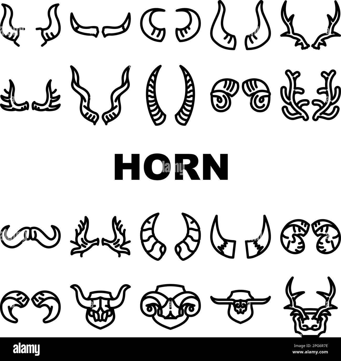 Moose head front Stock Vector Images Alamy