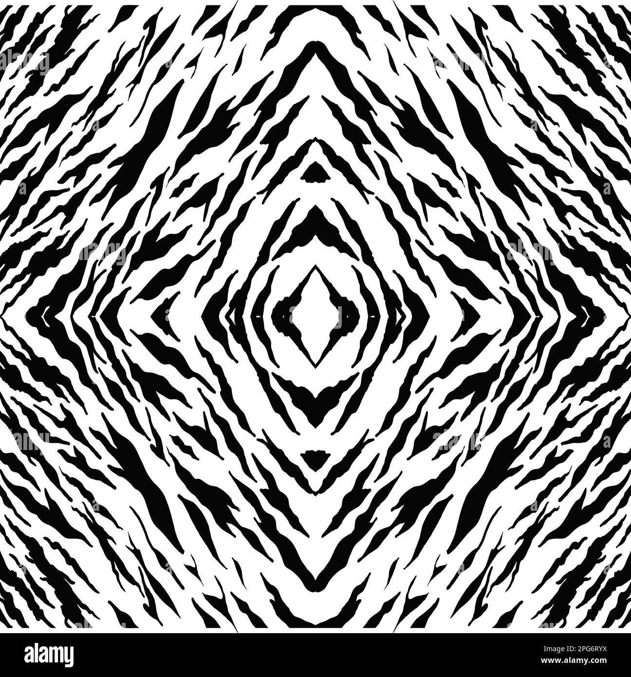 Seamless zebra pattern Stock Vector Image & Art Alamy