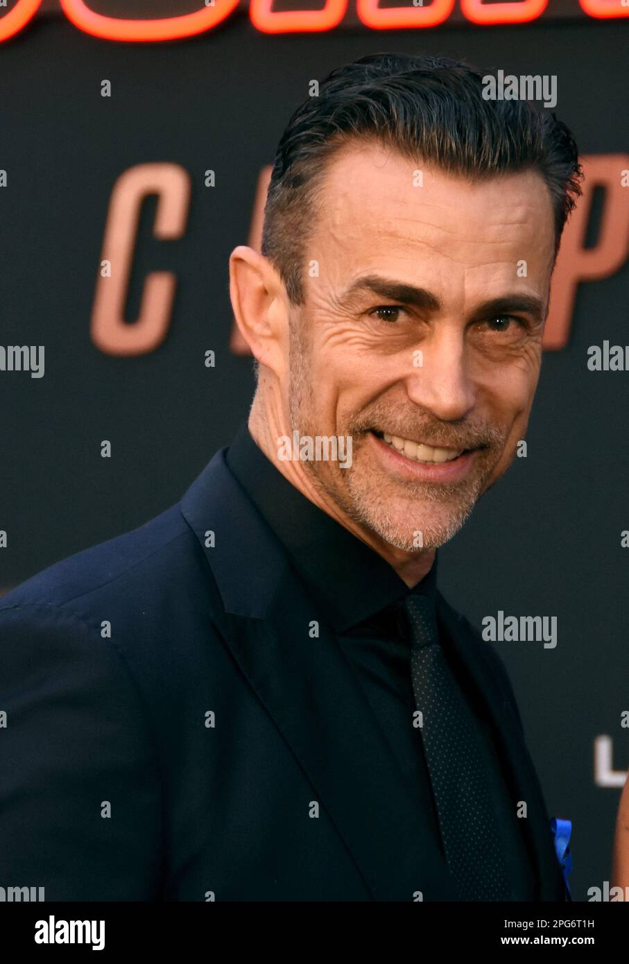 Hollywood, California, USA 20th March 2023 Actor Daniel Bernhardt attends the Los Angeles Premiere of Liongate's 'John Wick: Chapter 4' at TCL Chinese Theatre on March 20, 2023 in Hollywood, California, USA. Photo by Barry King/Alamy Live News Stock Photo