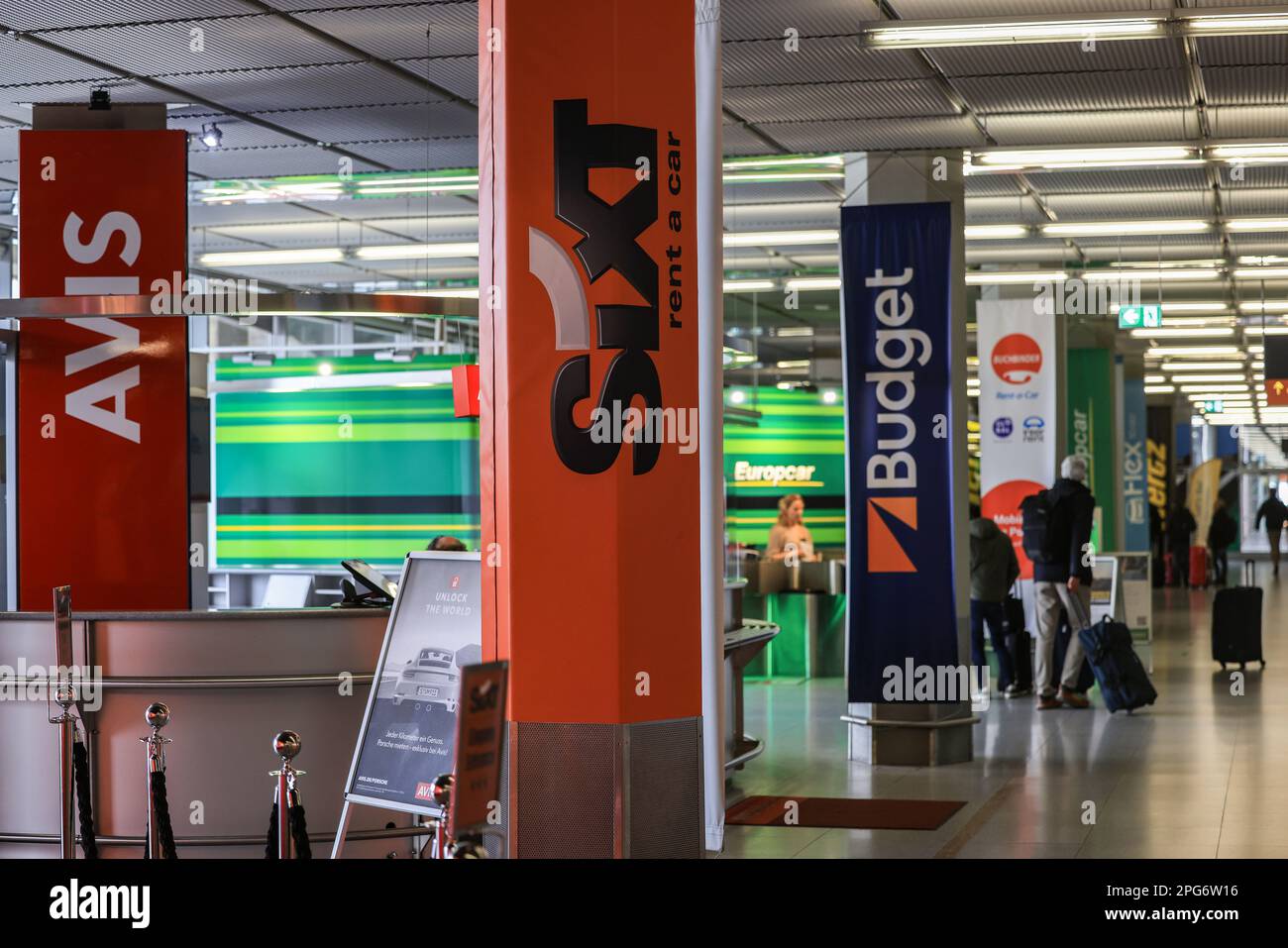 Europcar counters hires stock photography and images Alamy