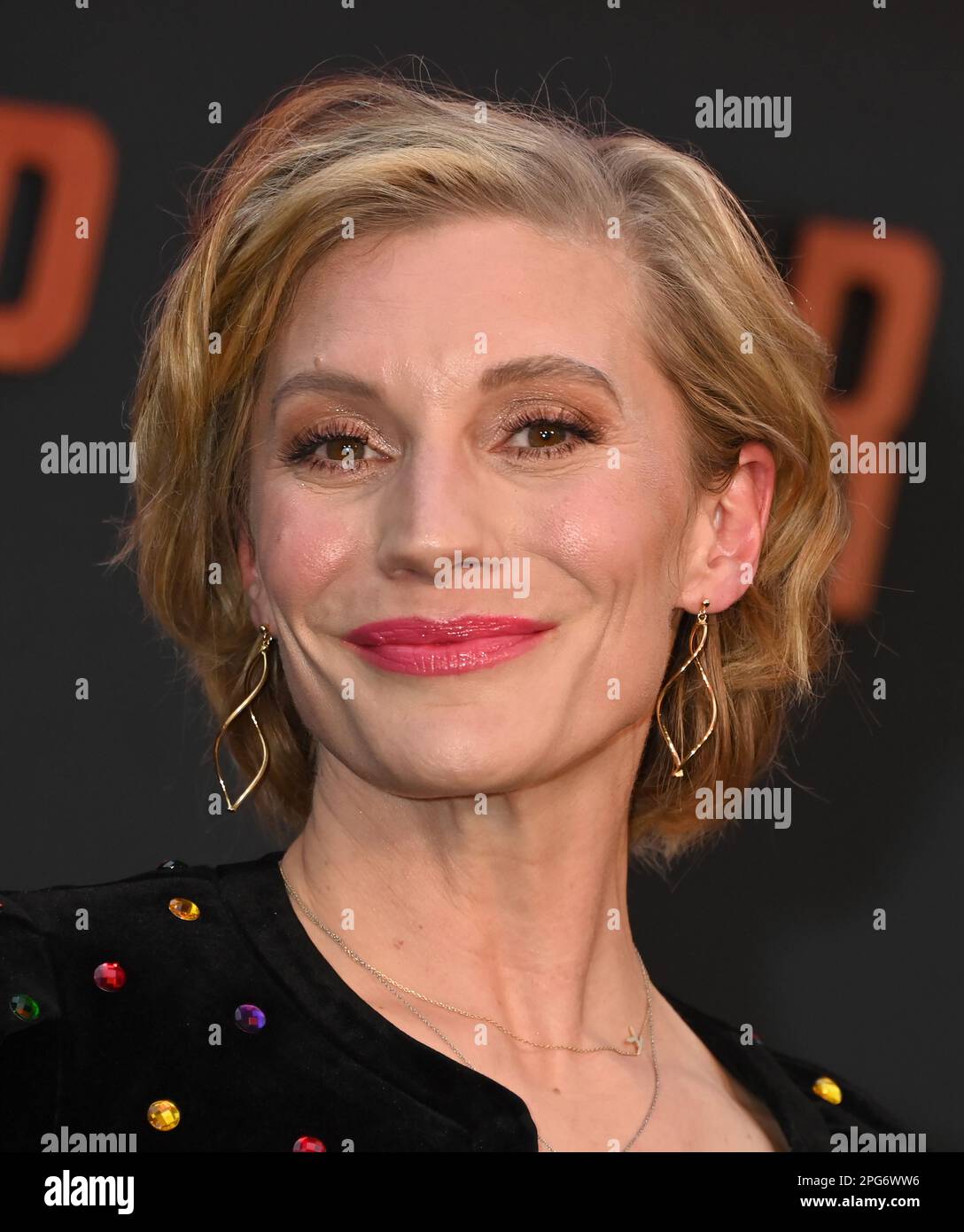 Hollywood, CA. March 20, 2023, Katee Sackhoff arriving at the Los