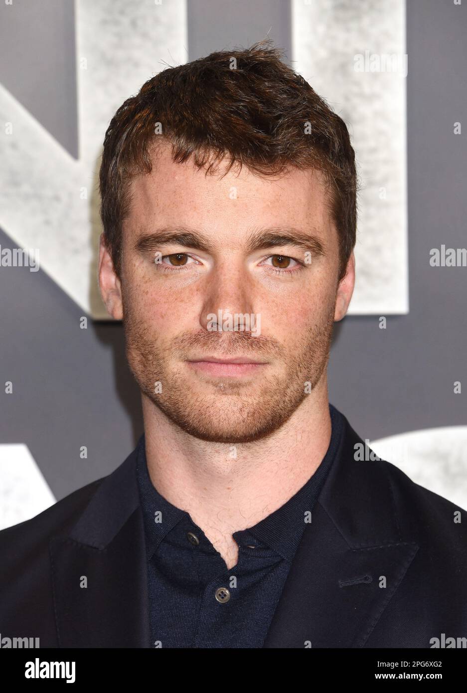 Los Angeles, CA on March 20, 2023. Gabriel Basso arriving to Netflix's