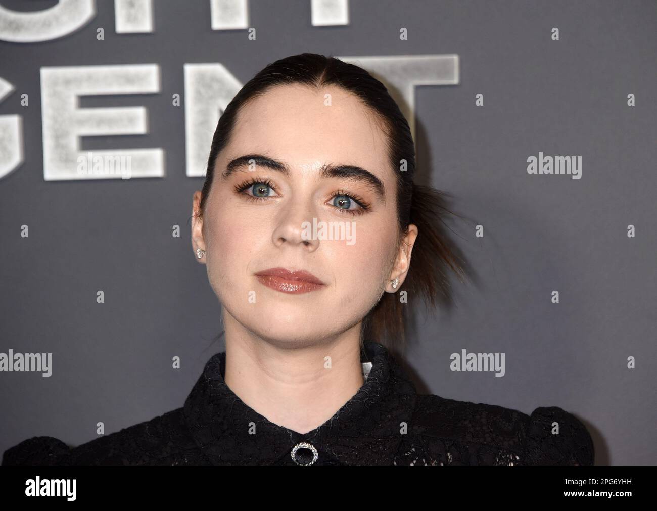 Los Angeles, CA on March 20, 2023. Sarah Desjardins arriving to Netflix