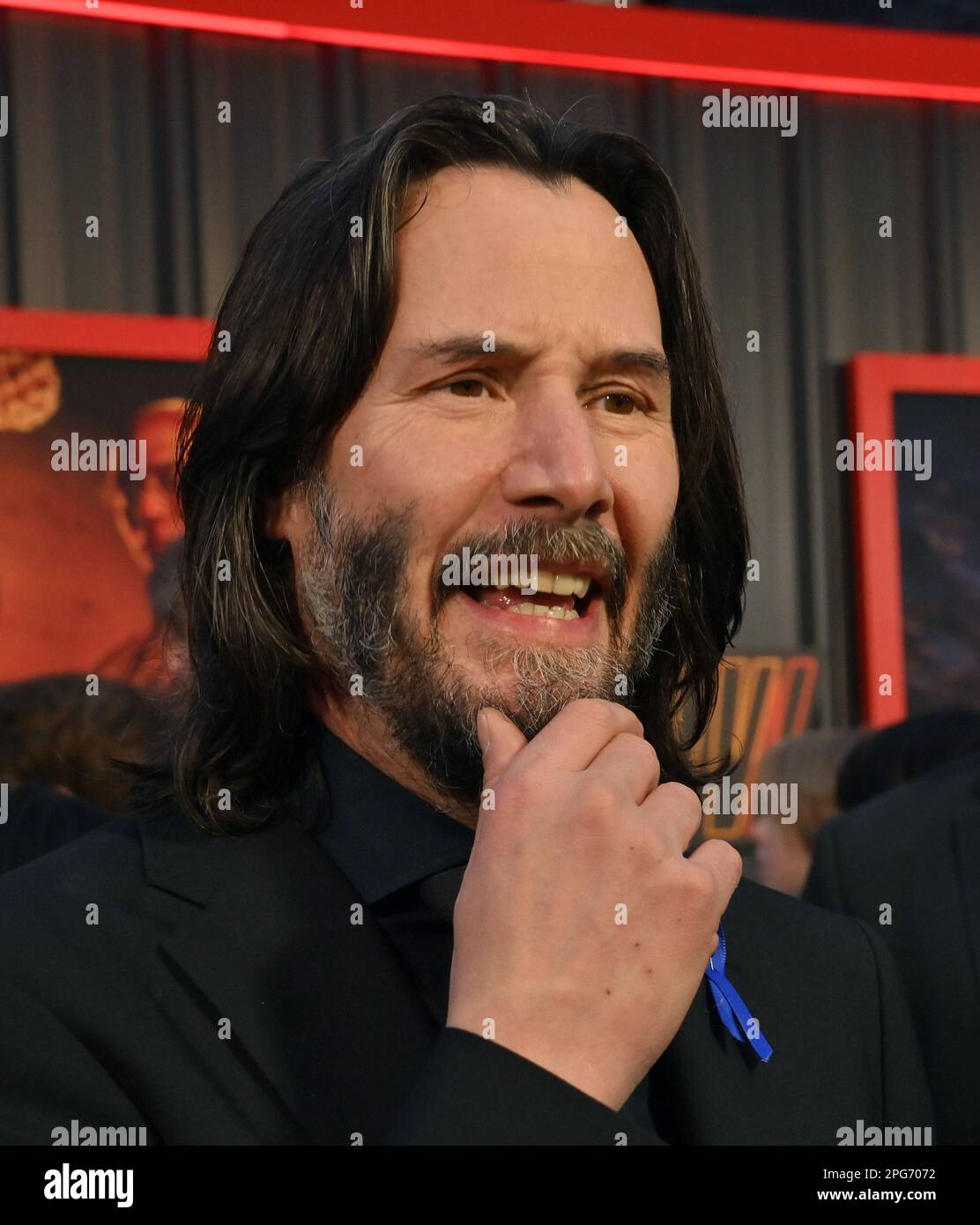 Los Angeles, United States. 20th Mar, 2023. Cast member Keanu Reeves 