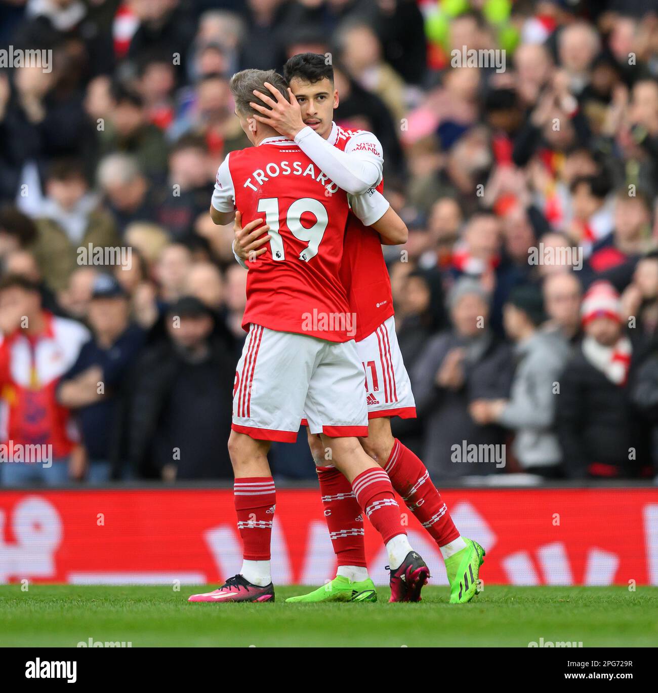 London, UK. 19th Mar, 2023. 19 Mar 2023 - Arsenal v Crystal Palace ...