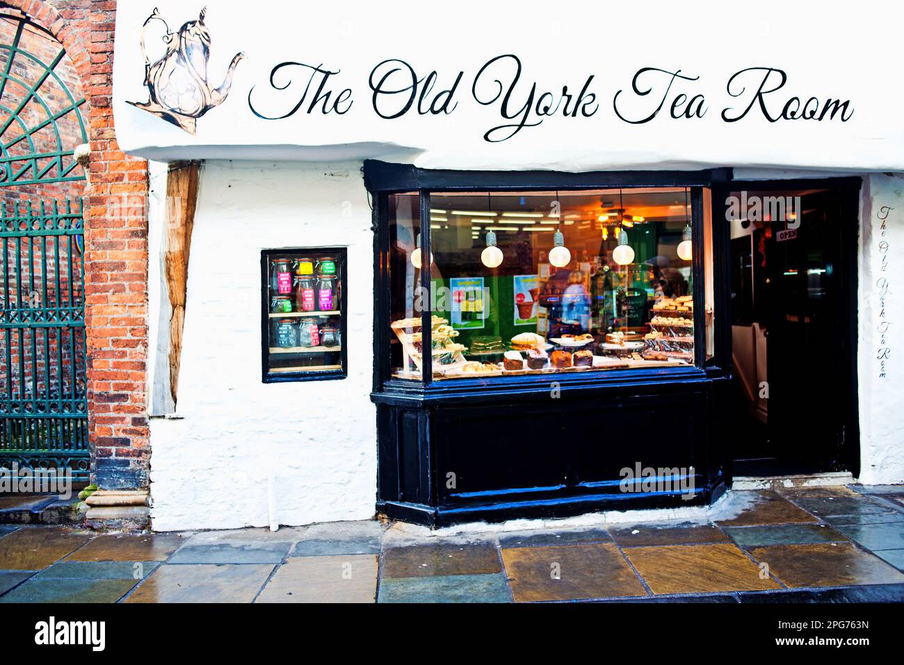 The Old York Tea Room, Our Lady Row Cottages, oldest buildings in York