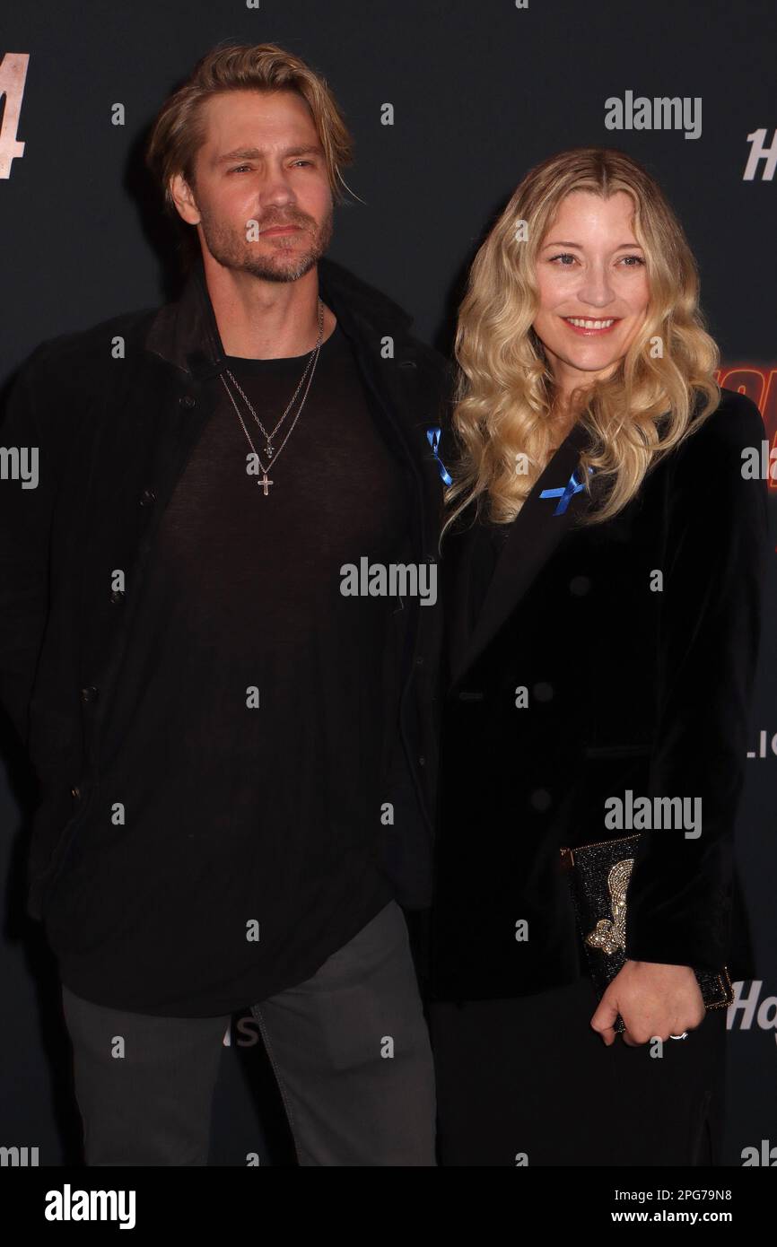 Chad Michael Murray, Sarah Roemer 03/20/2023 “John Wick: Chapter 4 ...