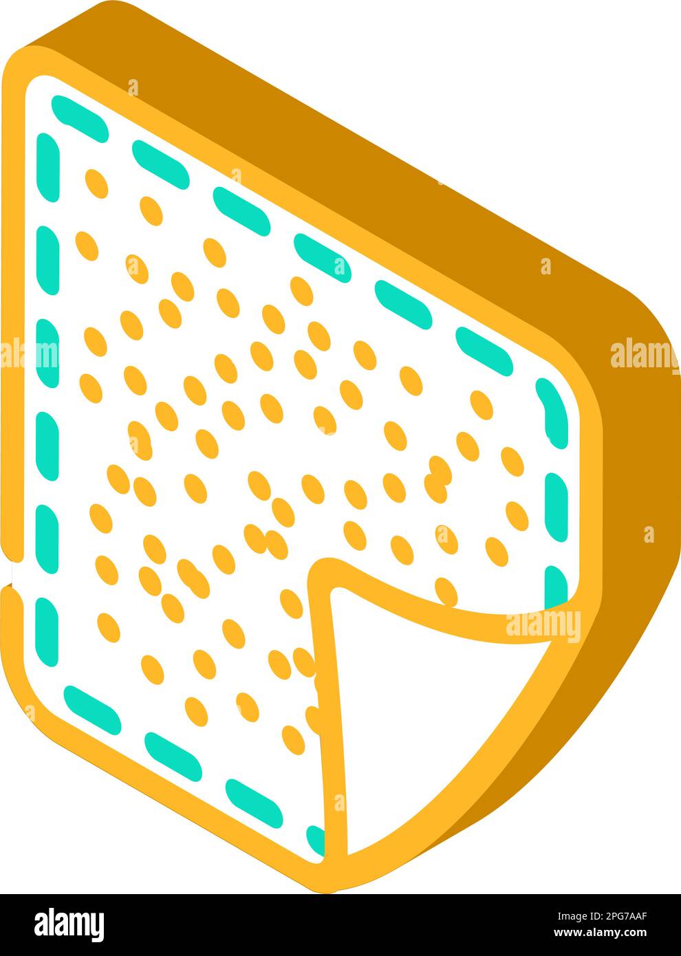 rug bathroom interior isometric icon vector illustration Stock Vector ...