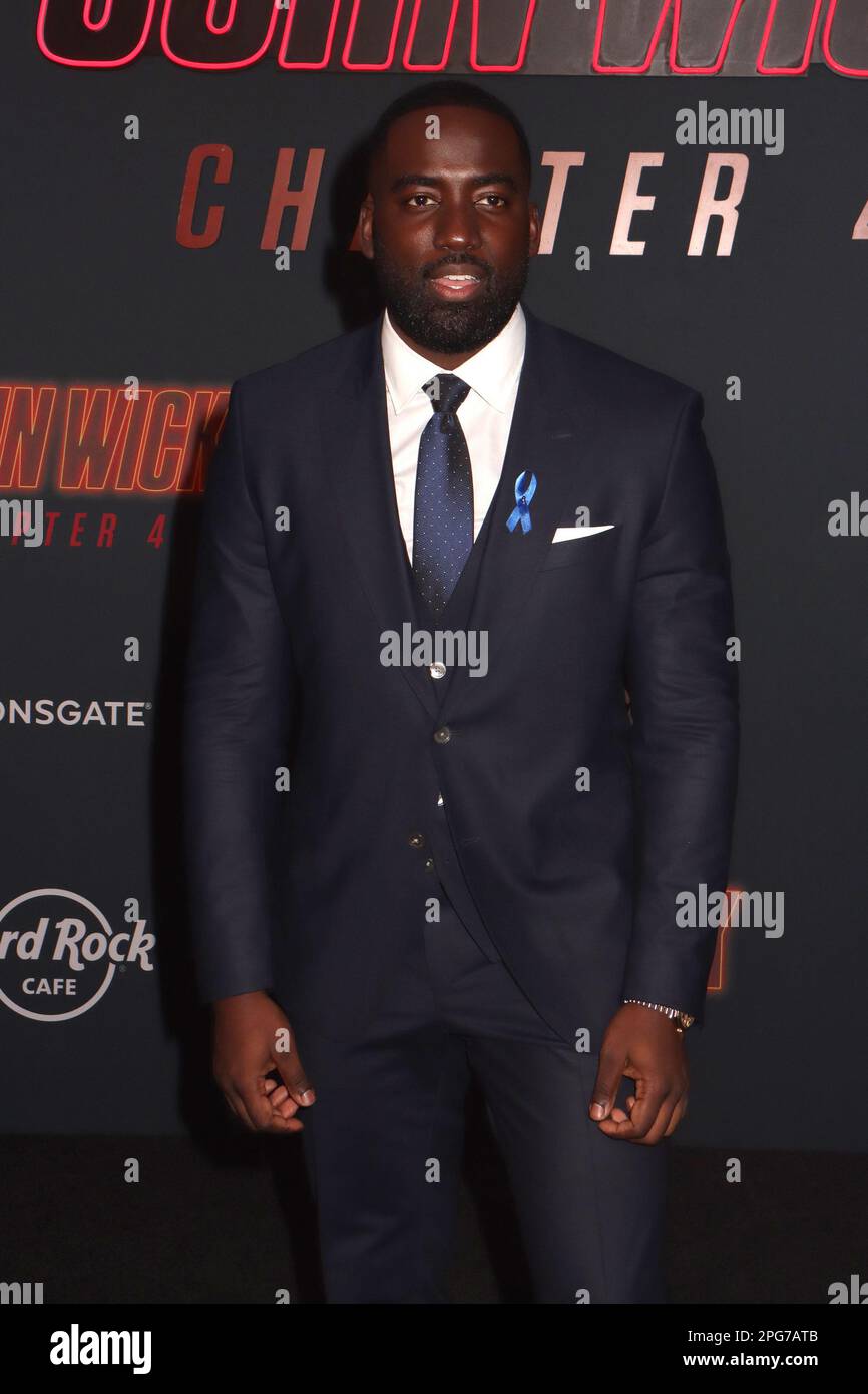 Shamier Anderson 03/20/2023 “John Wick: Chapter 4” premiere held at the ...