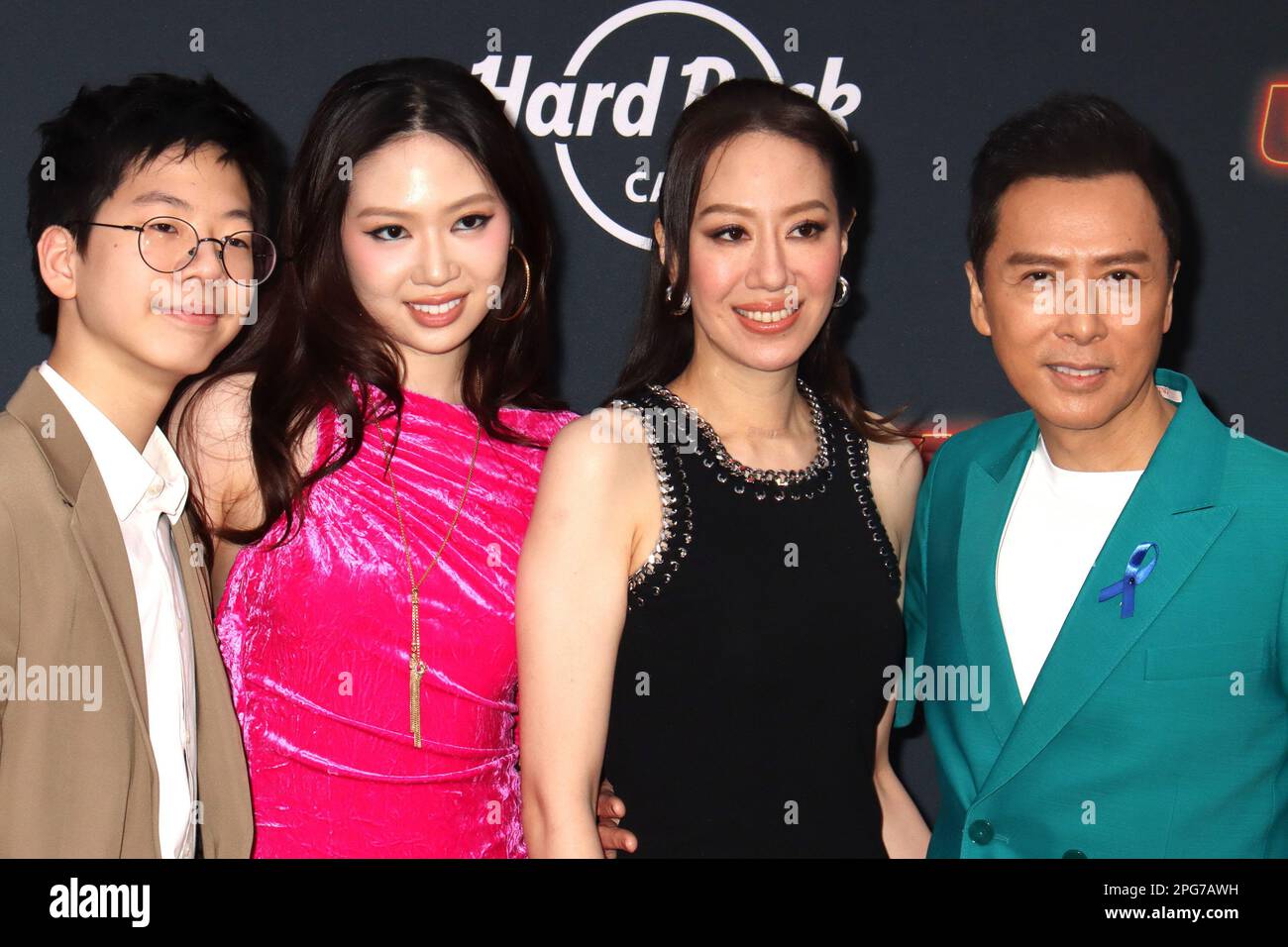 ManZeok Yen, Jasmine Yen, Cissy Wang, Donnie Yen 03/20/2023 “John Wick Chapter 4” premiere
