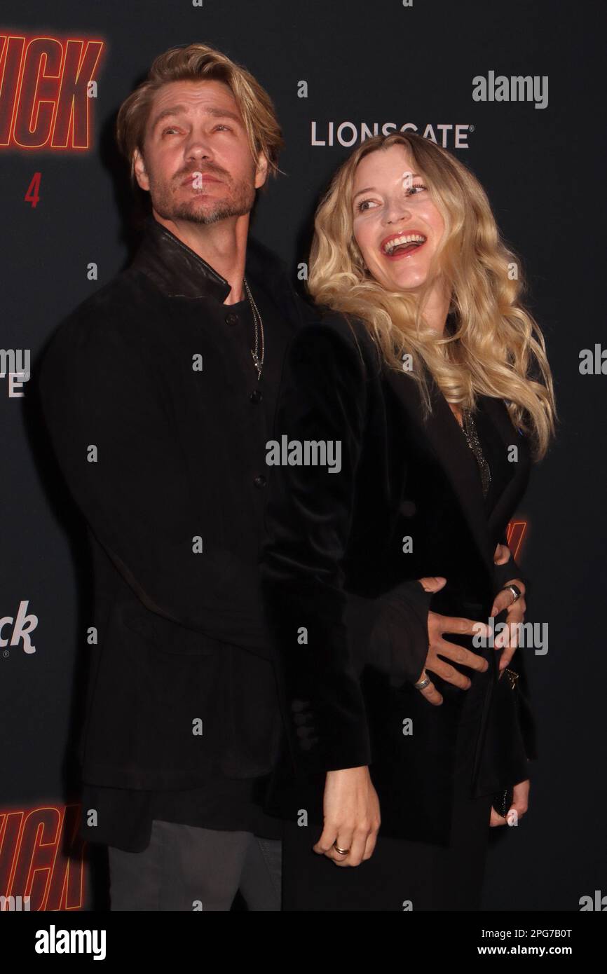 Chad Michael Murray, Sarah Roemer 03/20/2023 “John Wick: Chapter 4 ...