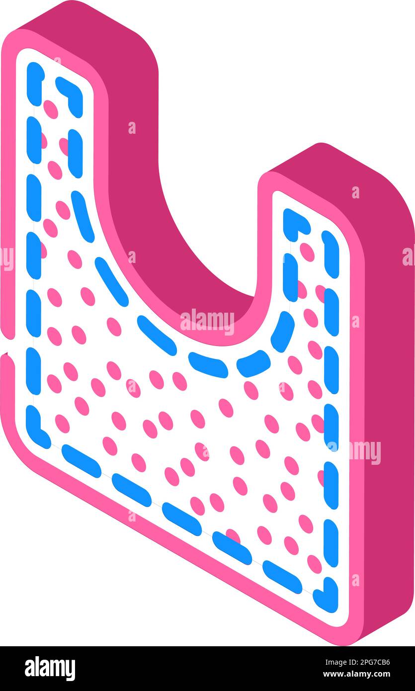 chenille rug home interior isometric icon vector illustration Stock ...