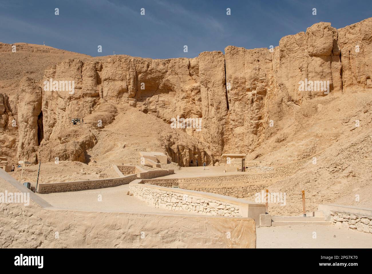Valley of the Kings, near Luxor, Egypt Stock Photo