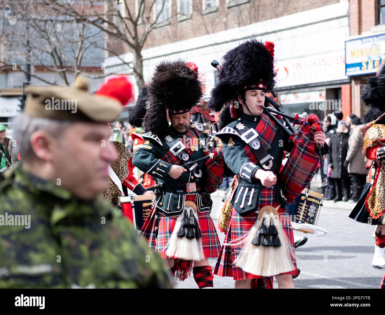 montreal st patricks day parade attendance sheets