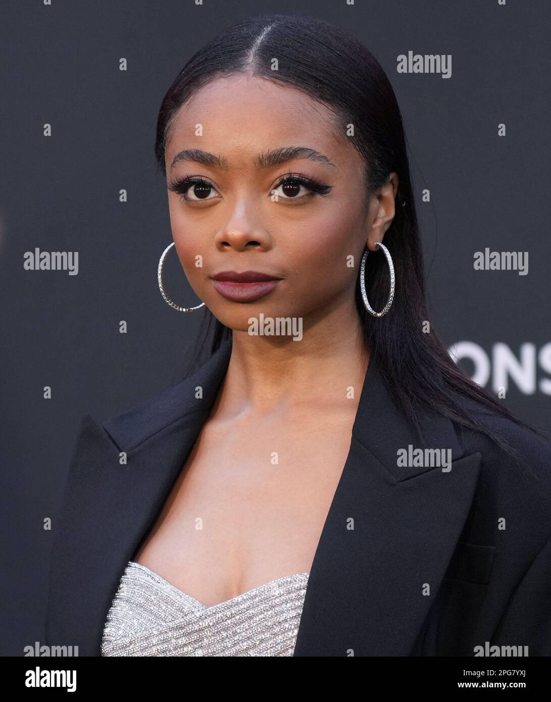 Los Angeles, USA. 20th Mar, 2023. Skai Jackson arrives at the Lionsgate