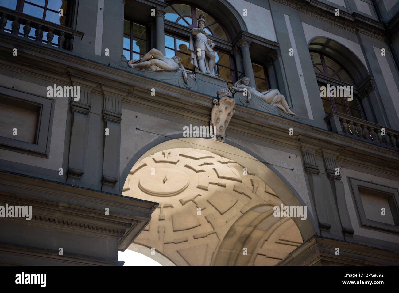The famous Uffizi art gallery in Florence, Italy Stock Photo Alamy