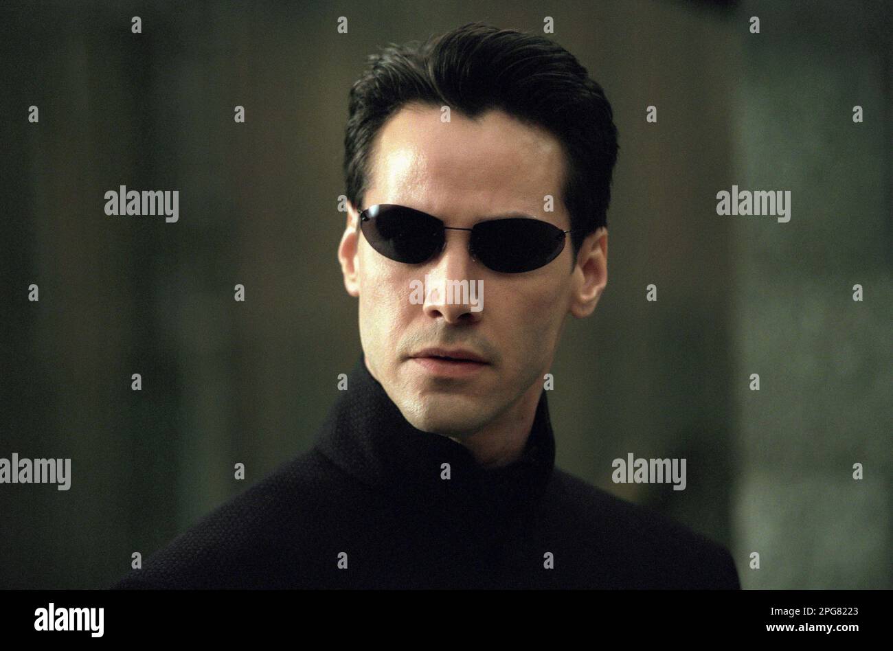 The Matrix Reloaded  Keanu Reeves    Director - Lana Wachowski, Lilly Wachowski  May 2003  FP The Matrix Reloaded 03   FlixPix/Warner Bros.  For editorial use only.  Copyright of Warner Bros. and/or the Photographer assigned by the Movie or Production Company.  A Mandatory Credit To the movie company is required.  Strictly for use for the promotion of the above film unless written authority gained via the movie company is obtained by the end-user.  FlixPix is NOT the copyright owner & acts solely as a service of supply to recognised media outlets. Stock Photo
