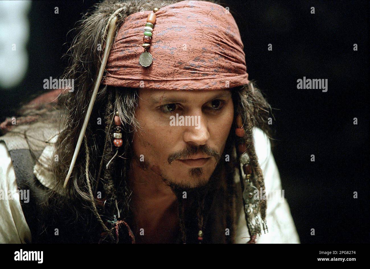 Pirates of the Caribbean  Johnny Depp Stock Photo